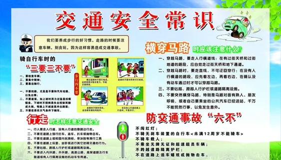 交通安全常识图片