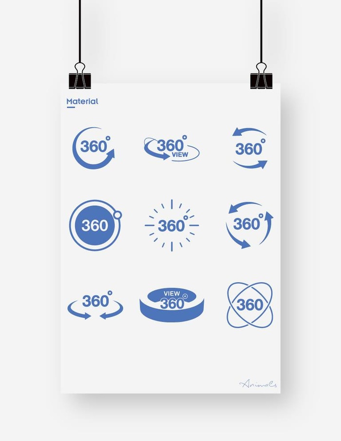 360度图标 标志图片