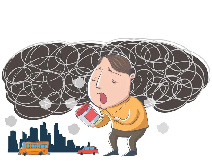 卡通病人 倒霉先生 心脏病图片