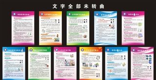 传染病预防学校卫生安全宣传展板图片