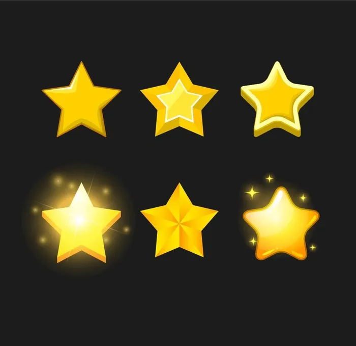 金色的小星星图片