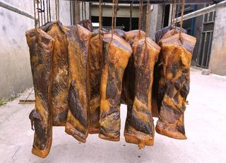烟熏腊肉图片