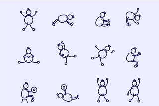 简笔画人物图片