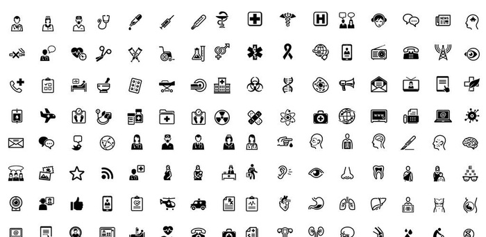 黑白小图标图片