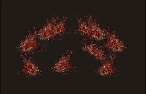 红色花艺图片 红色花艺图片