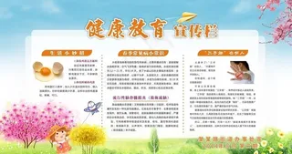 健康教育宣传栏图片