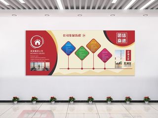 企业文化墙图片