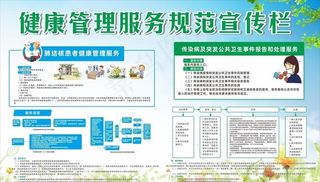 肺结核传染病医院展板图片