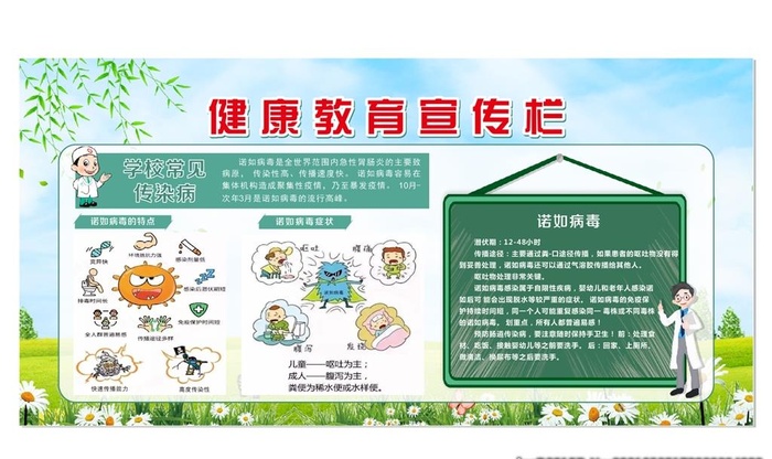 诺如病毒展板图片