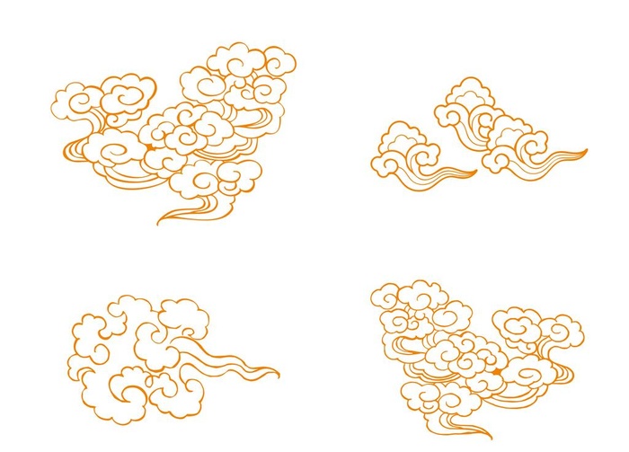 祥云图片(5000x3750)psd模版下载