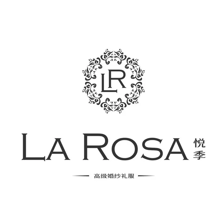 LA ROSA悦季高级婚纱礼服图片cdr矢量模版下载