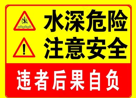 水深危险图片