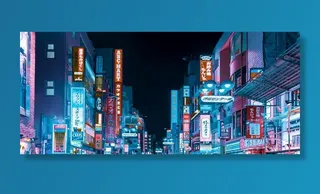 赛博朋克城市图片