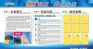 企业文化展板图片
