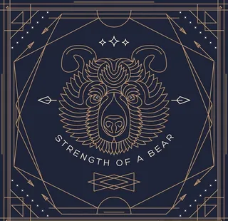 手绘线描动物花纹矢量图下载图片