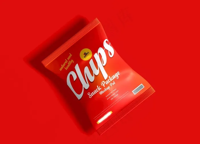 膨化食品包装样机效果图片