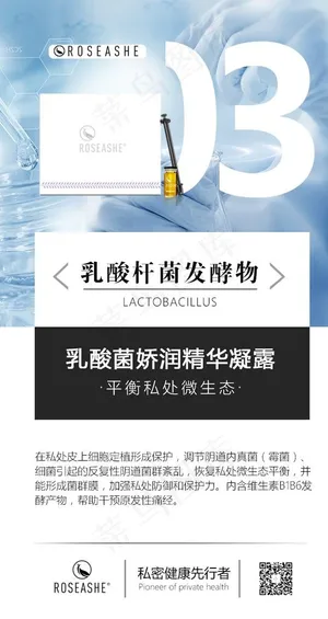 产品成分朋友圈宣传海报图片