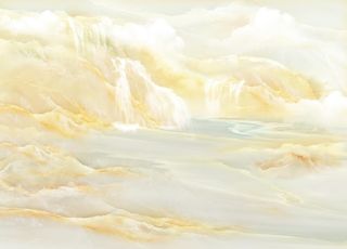 大理石山水电视背景墙图片