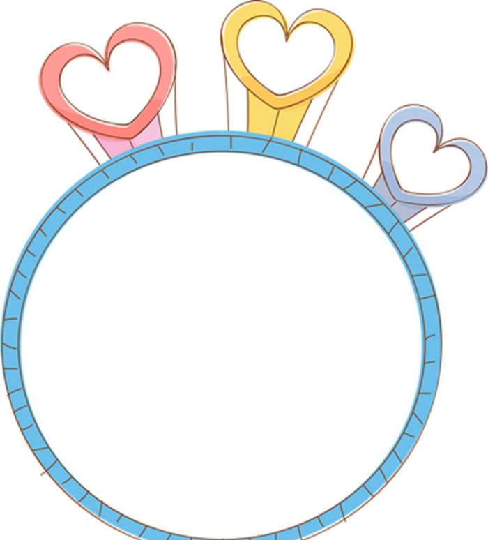 卡通边框 标题框 可爱标签  图片