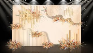 简约婚礼效果图片