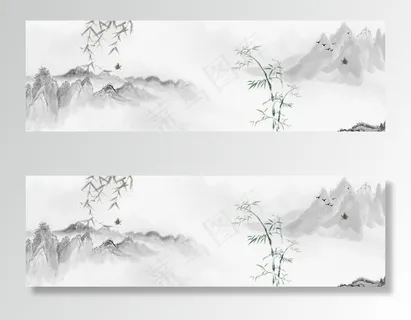 山水风景水墨画图片 山水风景水墨画图片