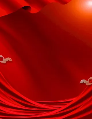 红色飘带背景图片