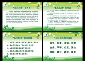 五水共治展板图片