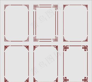边框花纹图片