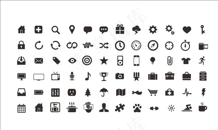 图标 卡通 矢量图图片cdr矢量模版下载