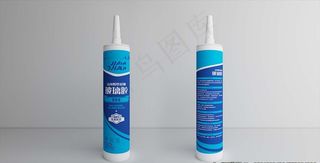 玻璃胶包装设计图片