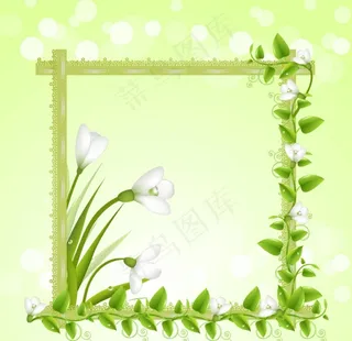 花朵边框图片