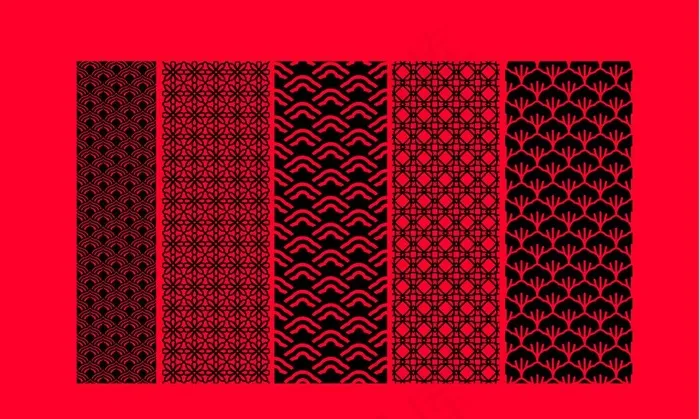 矢量 中国风 佛 窗花 剪纸图片ai矢量模版下载