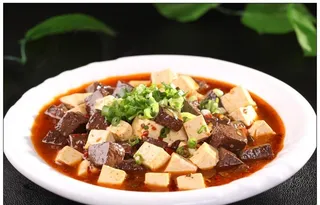 鸭血烧豆腐图片