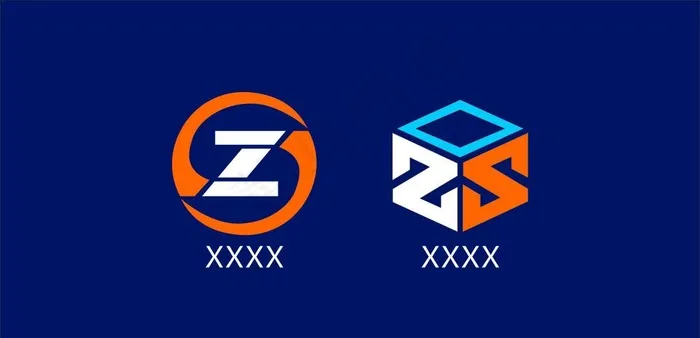 ZS标志图片cdr矢量模版下载
