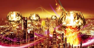 地产背景  金色城市 黄金财富图片