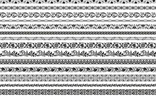 15款经典矢量边框图片