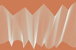 波浪底纹线条图片