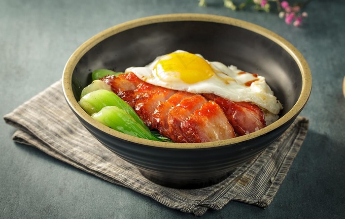 叉烧饭图片