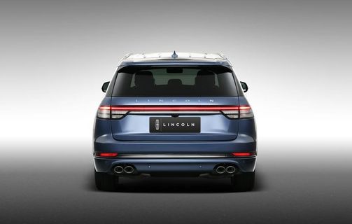 林肯飞行家车尾图片