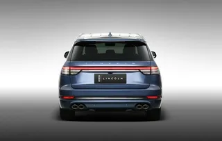 林肯飞行家车尾图片