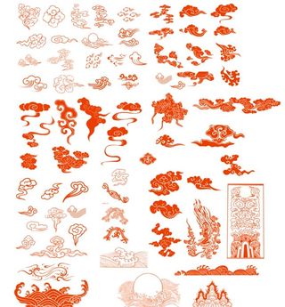 中国风古典云纹图片