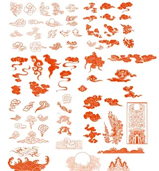 中国风古典云纹图片