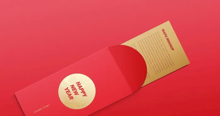 红包样机图片(4000x2250)psd模版下载