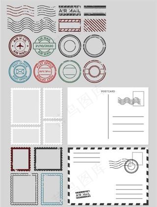 邮戳图片