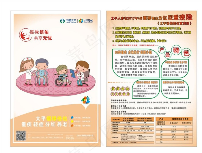 太平福禄倍佑图片cdr矢量模版下载