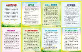 幼儿园制度图片