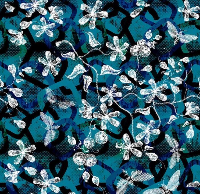 花型图片(6000x6000)psd模版下载