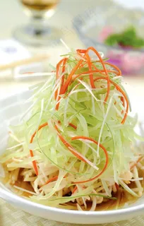 油淋三丝图片 油淋三丝图片