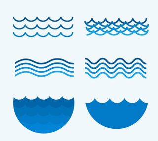 水波纹 波浪 水图片