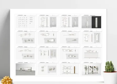 酒店标识标牌导视系统图片